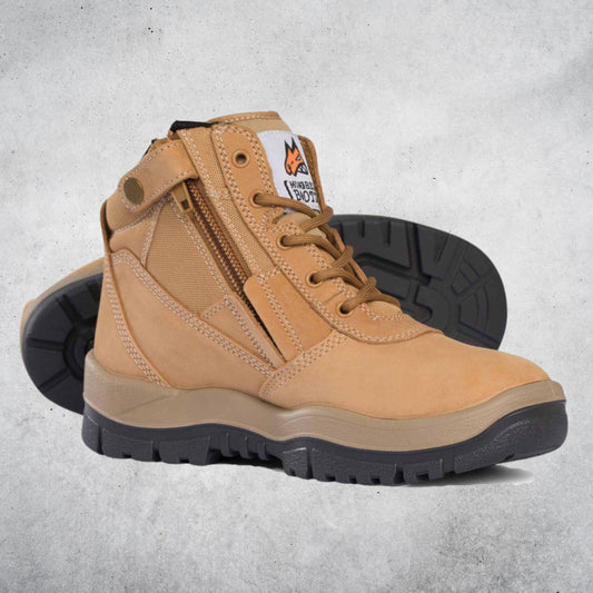 261050 - MONGREL ZIPSIDER BOOT - WHEAT