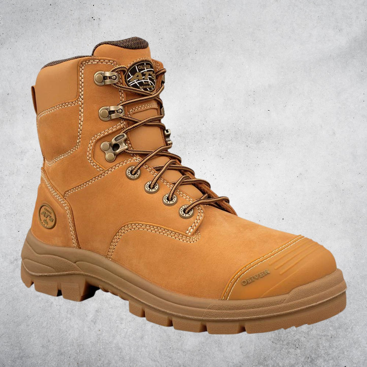 OLIVER 55 SERIES 150MM ZIP SIDED BOOT - WHEAT