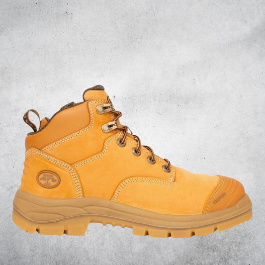 OLIVER 130MM  ZIP HIKER BOOT - WHEAT