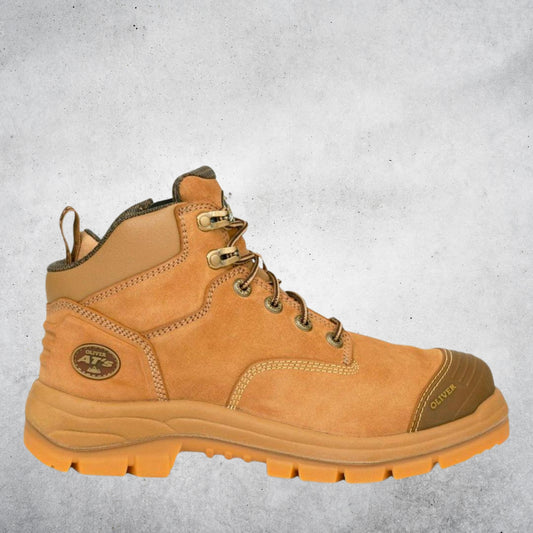 OLIVER 130MM ZIP SIDED HIKER BOOT - STONE