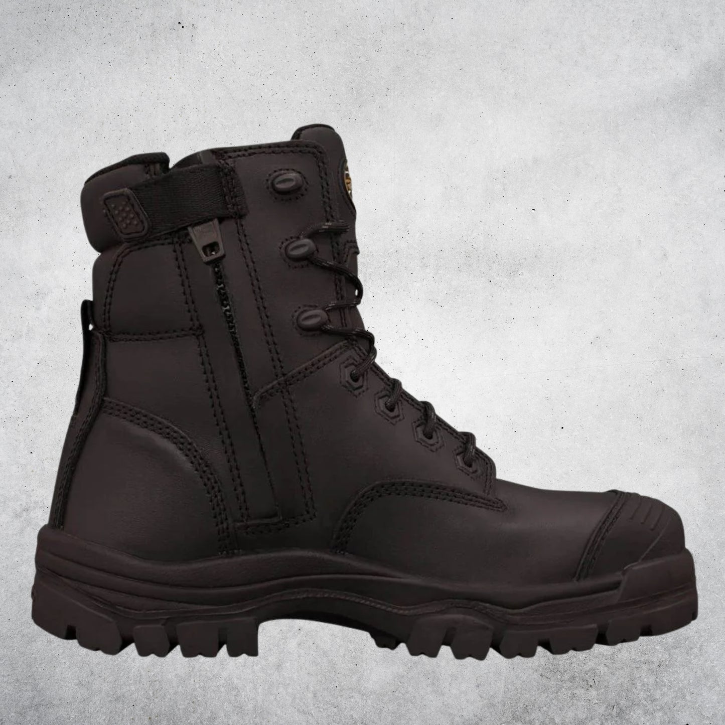 OLIVER 45-645Z SERIES 150MM ZIP SIDED BOOT - BLACK