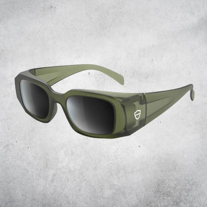 AURAS MATTE MOSS GREEN FRAME POLARISED LENS