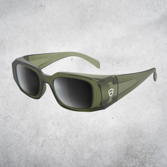 AURAS MATTE MOSS GREEN FRAME POLARISED LENS
