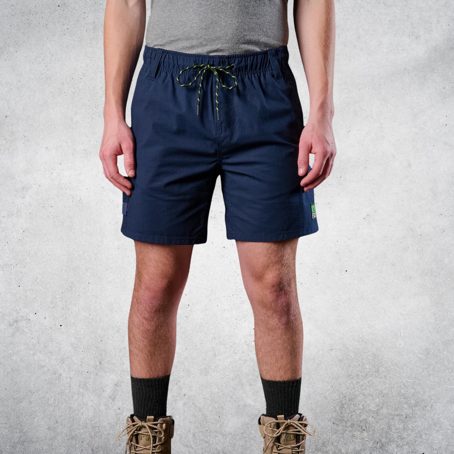 FXD WS-7 ELASTIC WAIST UTILITY SHORTS - NAVY
