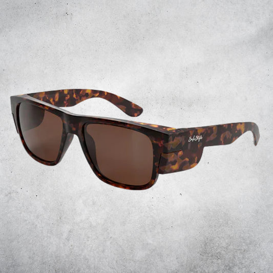 SAFESTYLE FUSION BROWN TORT FRAME/POLARISED LENS