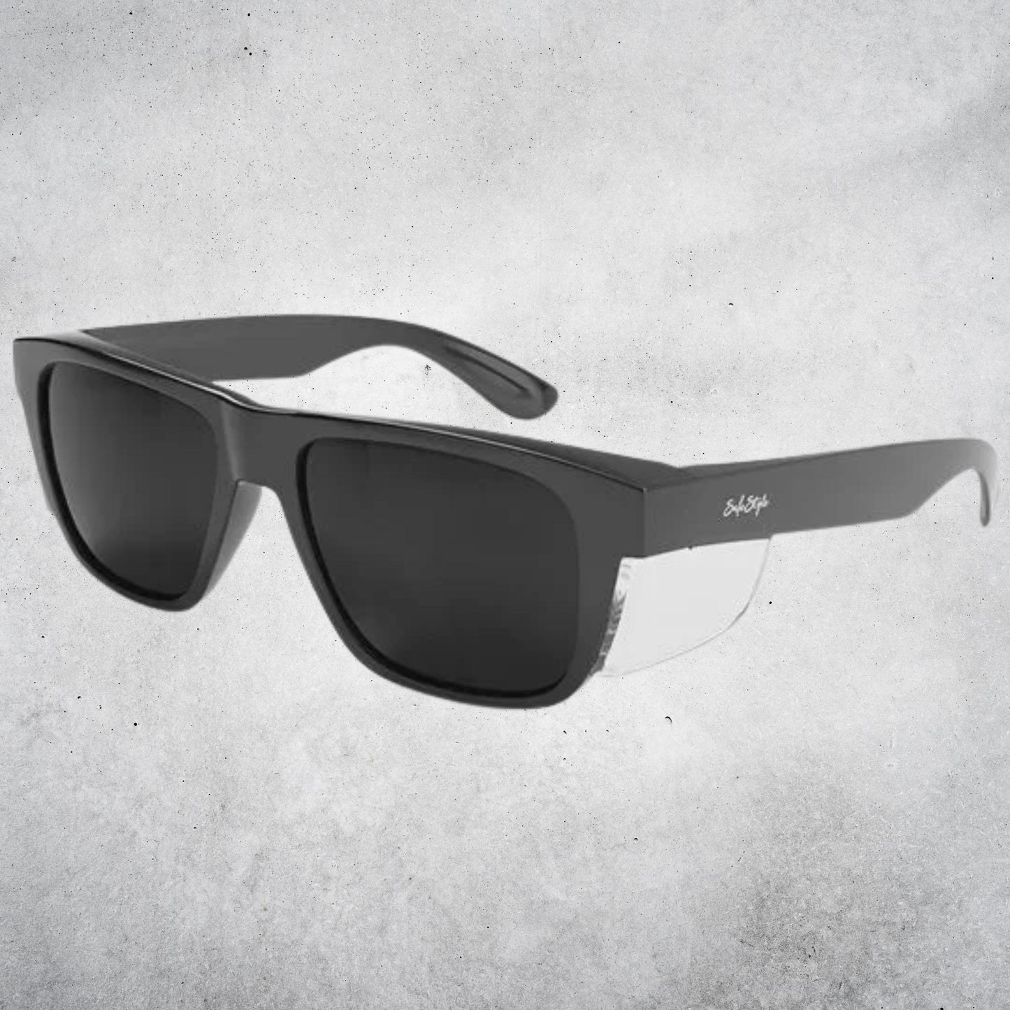 FUSIONS XL BLACK FRAME TINTED LENS