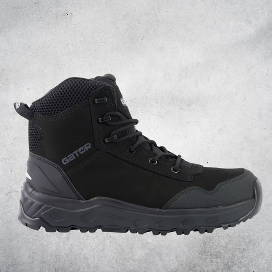 GATOR GOLIATH MID SAFETY BOOT - BLACK