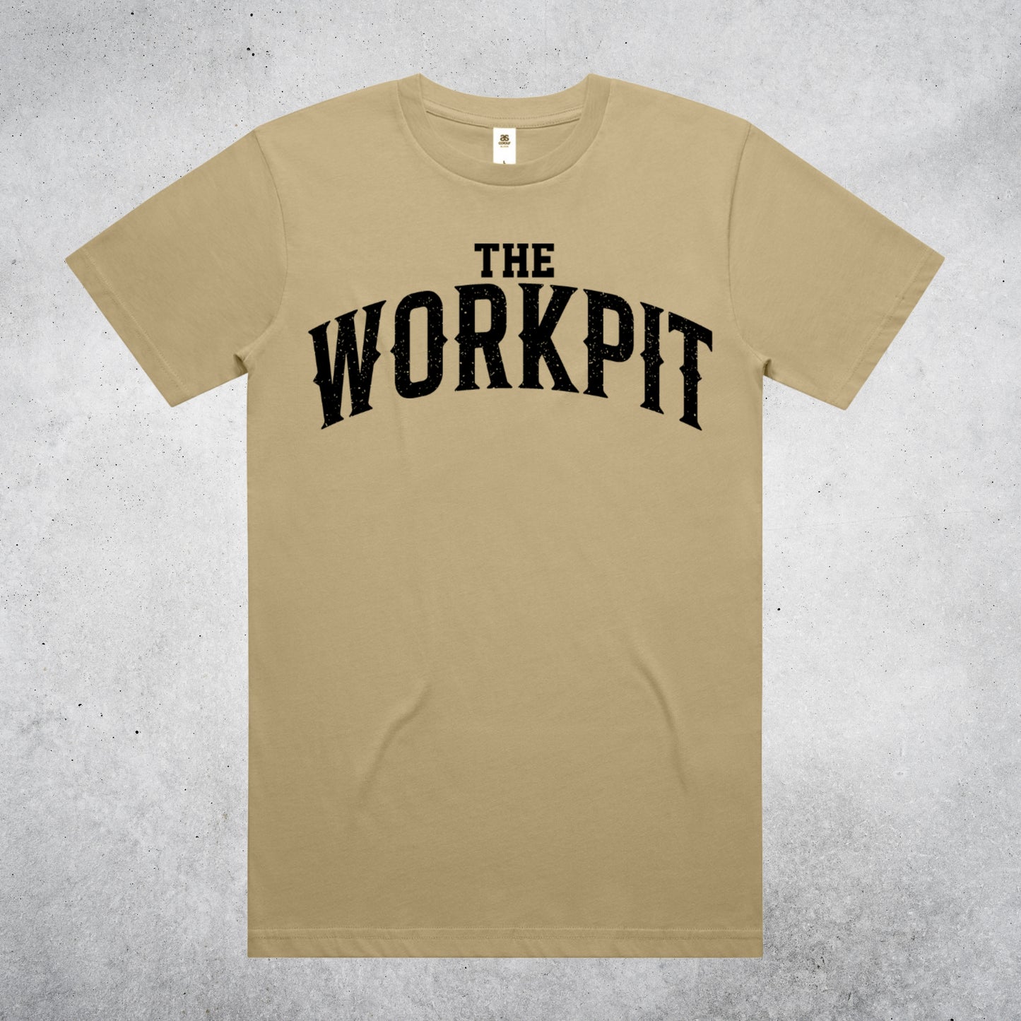 THE WORK PIT TEE - KHAKI