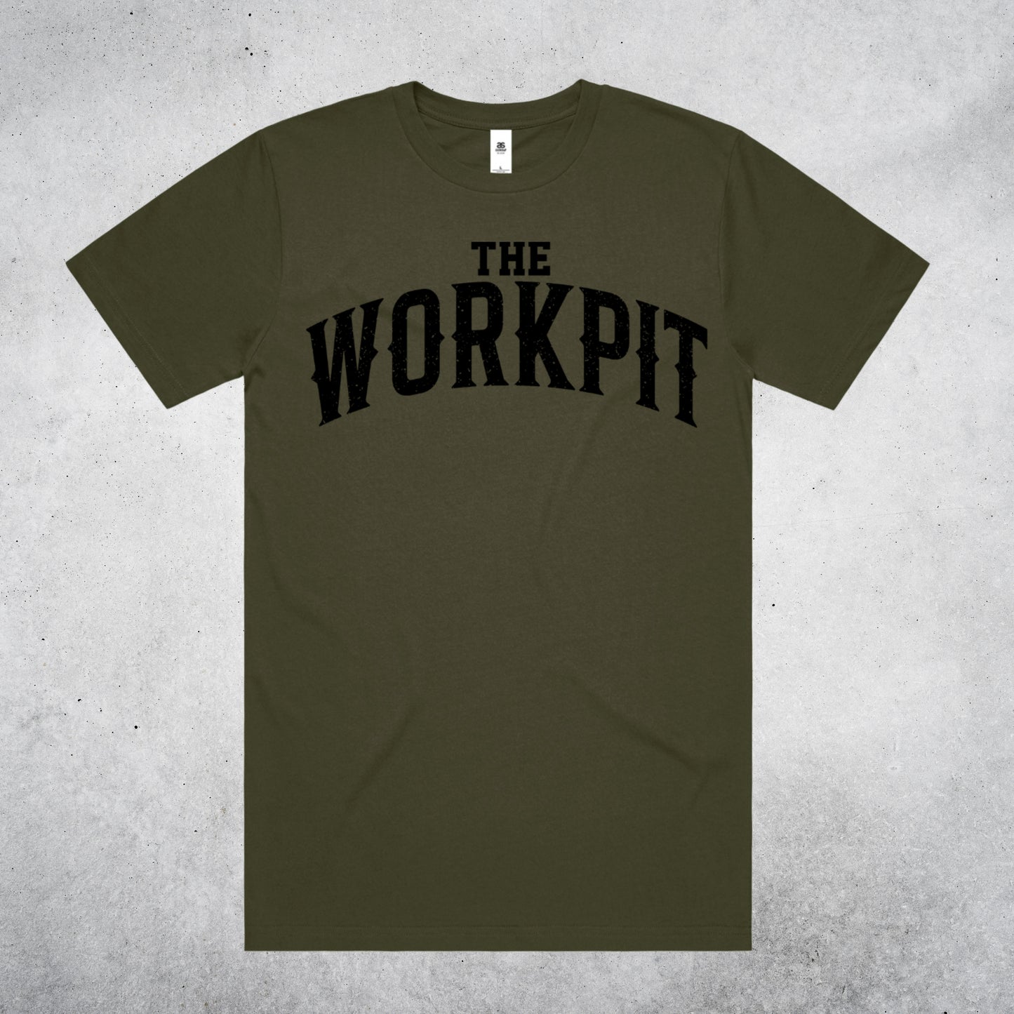 THE WORK PIT TEE - ARMY