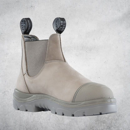 STEEL BLUE 312601 HOBART SCUFF STEEL TOE - GRANITE