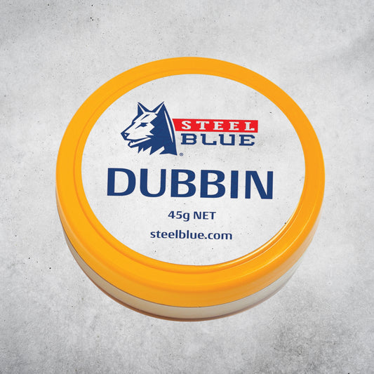 STEEL BLUE DUBBIN - LEATHER TREATMENT