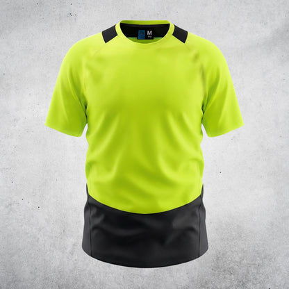 FORM T12 | HI VIS WORK TEE - YELLOW