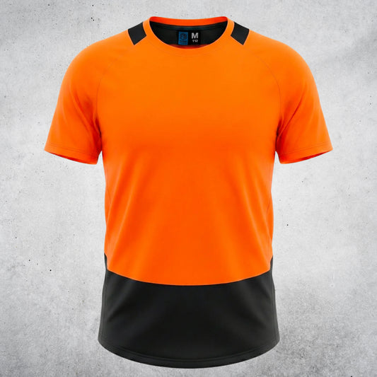 FORM T12 | HI VIS WORK TEE - ORANGE