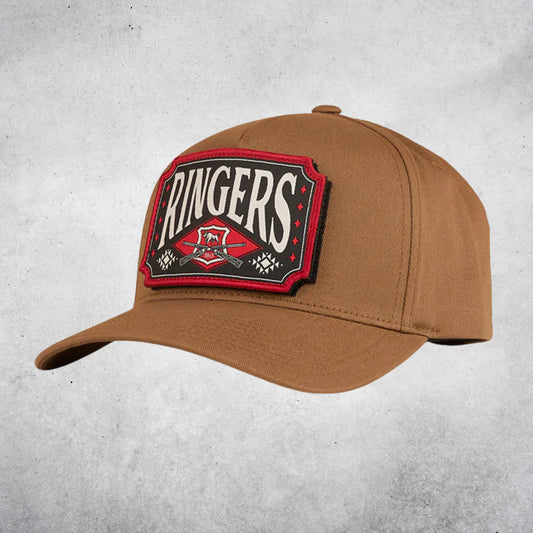 RINGERS WESTERN SWITCHEROO BASEBALL CAP - CLAY
