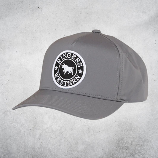 RINGERS WESTERN GROVER TECH BASEBALL CAP - GRAPHITE
