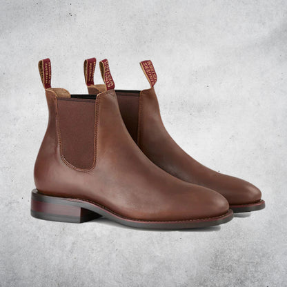 RINGERS WESTERN KUNUNURRA MENS BOOT - BURNT BROWN