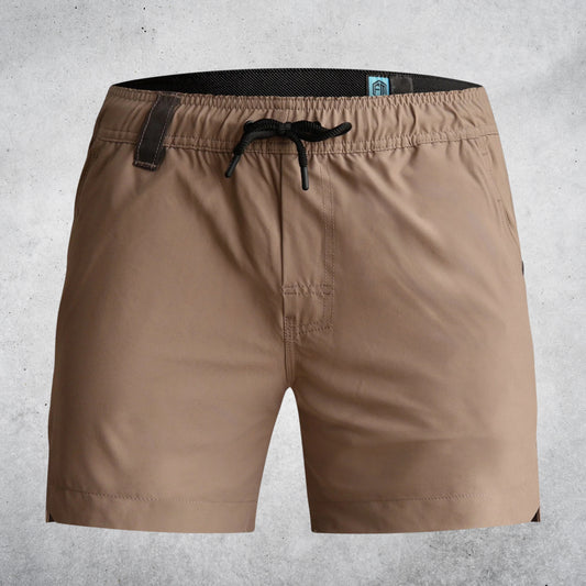 S4 | NYTX™ Stretch Work Shorts – Khaki