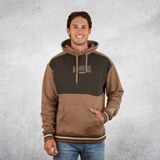 RINGERS WESTERN BARROW CREEK MENS PULLOVER HOODIE - MUSHROOM