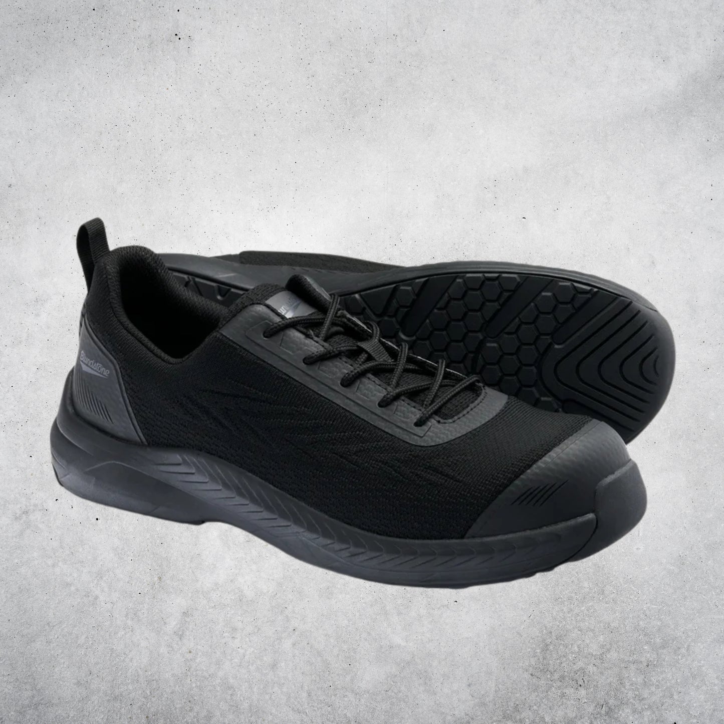 BLUNDSTONE 845 SAFETY LACE-UP JOGGER - BALCK