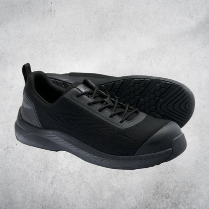 BLUNDSTONE 845 SAFETY LACE-UP JOGGER - BALCK