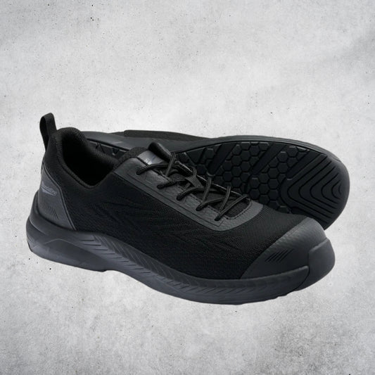 BLUNDSTONE 845 SAFETY LACE-UP JOGGER - BALCK