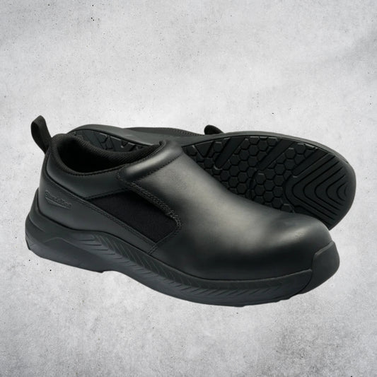 BLUNDSTONE 848 UNISEX SAFETY SLIP ON JOGGER - BLACK