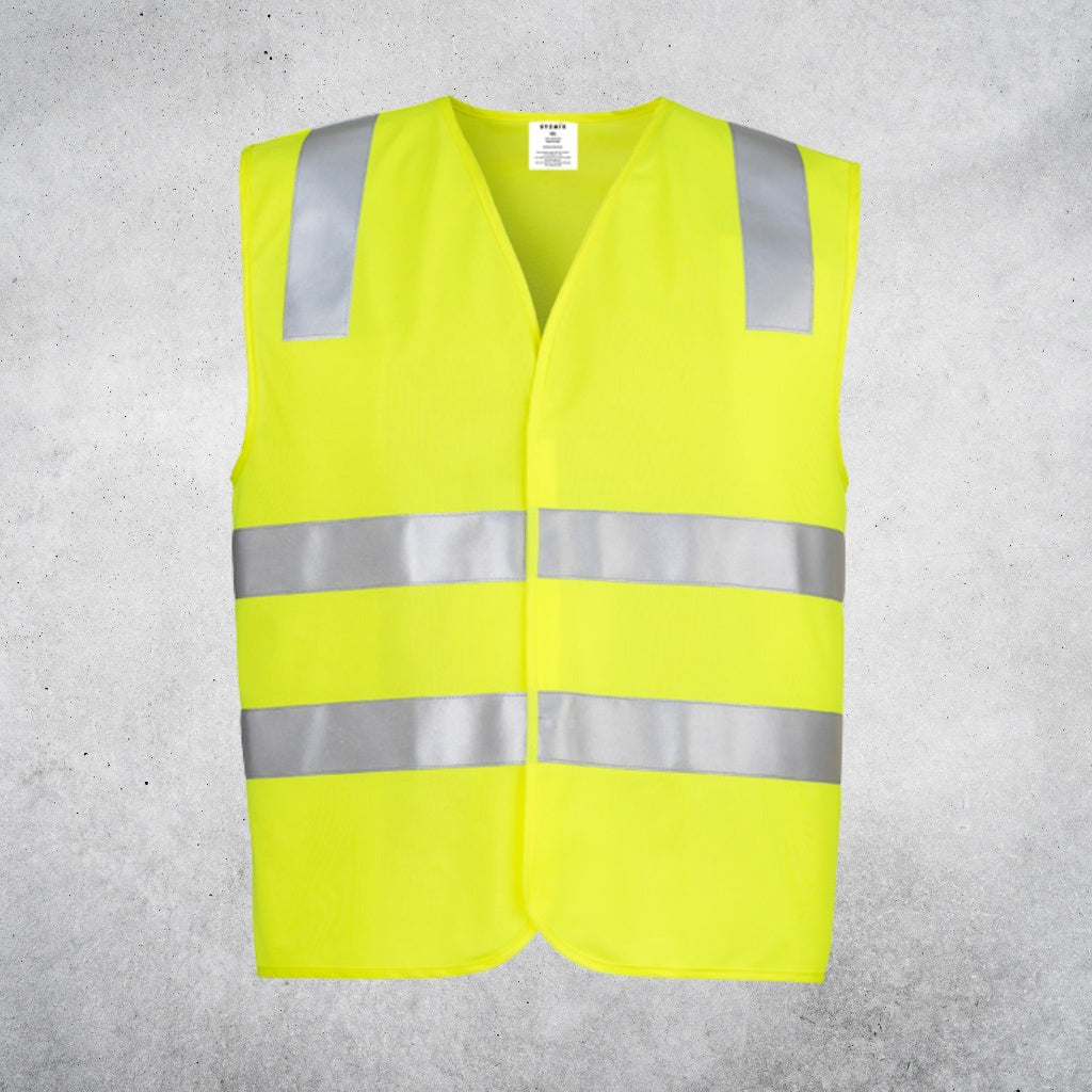 SYZMIK UNISEX HI VIS BASIC VEST - YELLOW