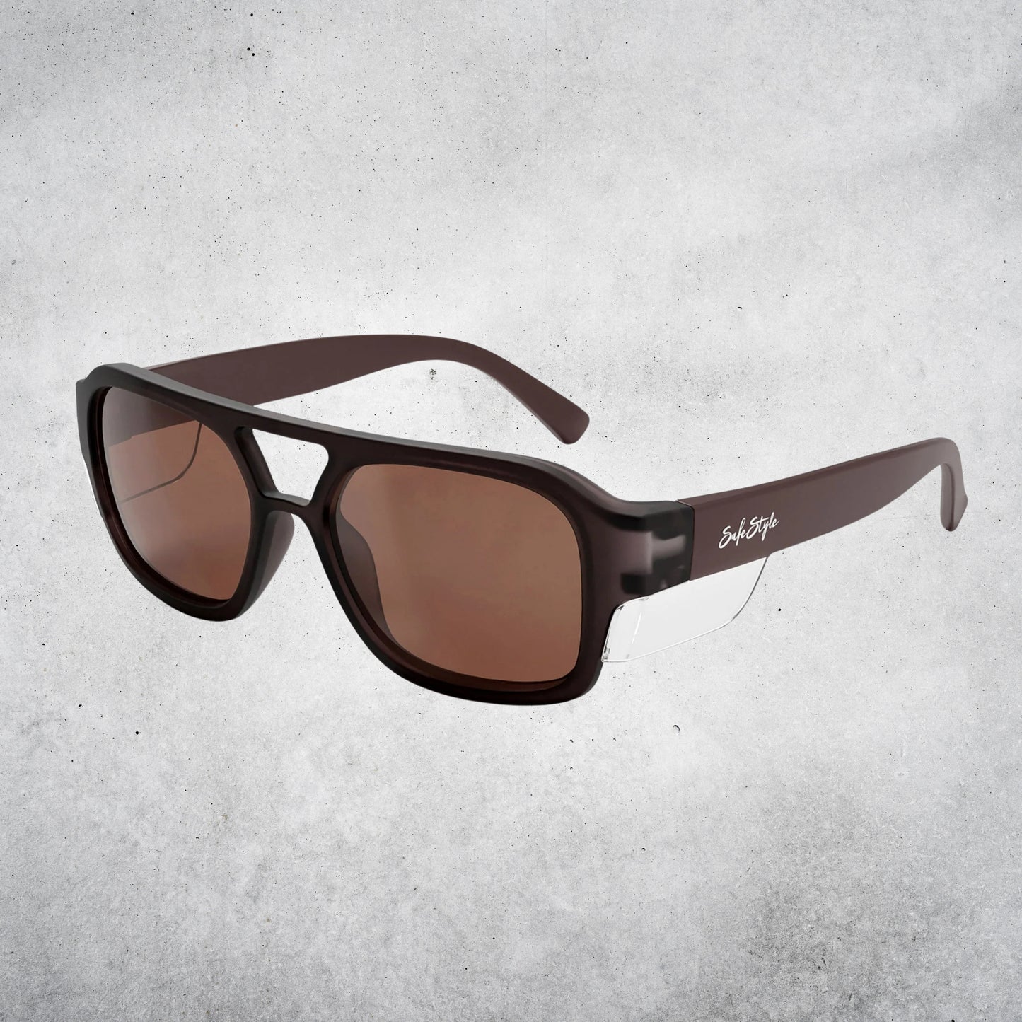 SAFESTYLE SKYLINES CHOCOLATE FRAME BROWN POLARISED LENS
