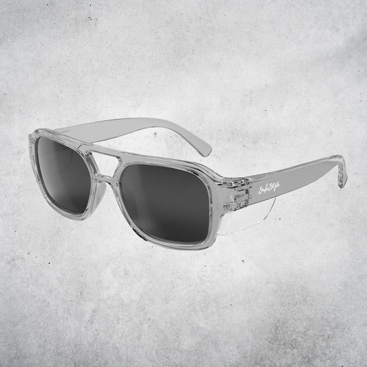 SAFESTYLE SKYLINES GRAPHITE FRAME GREY POLARISED LENS