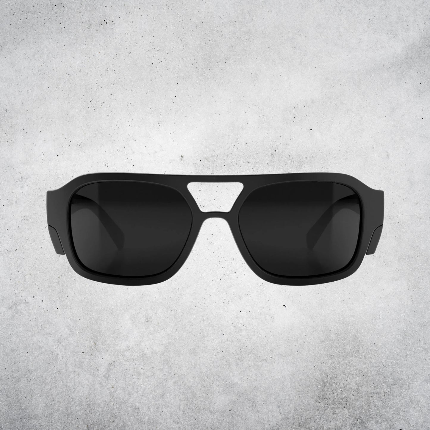 SAFESTYLE SKYLINES MATTE BLACK FRAME GREY POLARISED LENS
