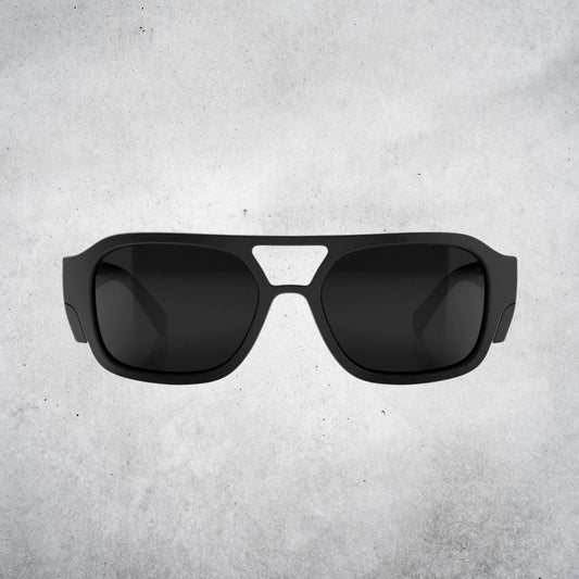 SAFESTYLE SKYLINES MATTE BLACK FRAME GREY POLARISED LENS