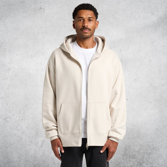 AS COLOUR HEAVY ZIP HOOD