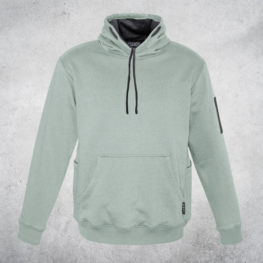 SYZMIK UNISEX MULTI POCKET HOODIE - SLATE