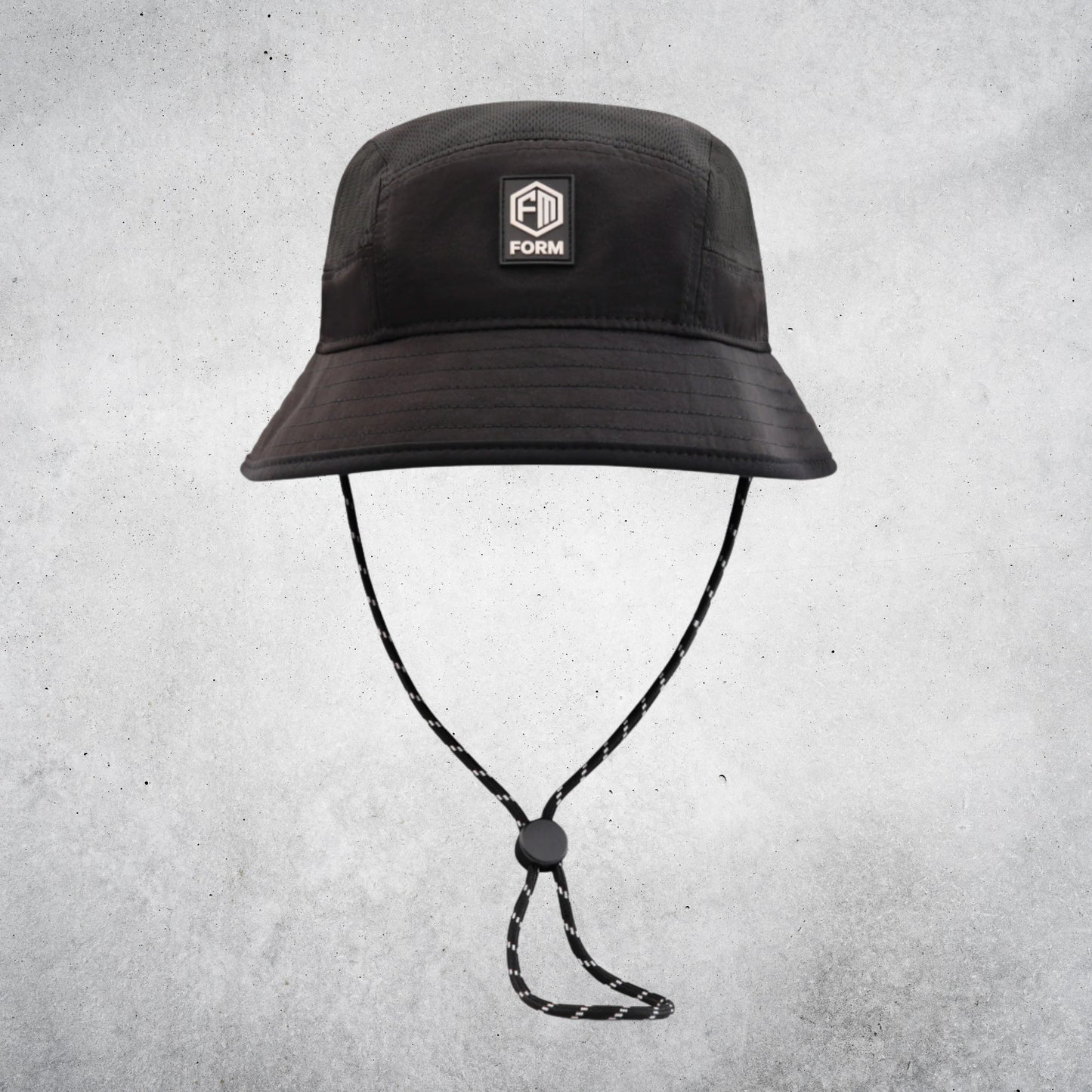FORM H1 BUCKET HAT - BLACK