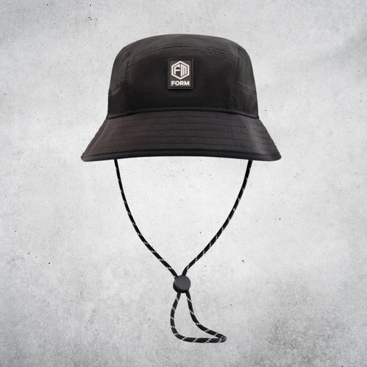 FORM H1 BUCKET HAT - BLACK