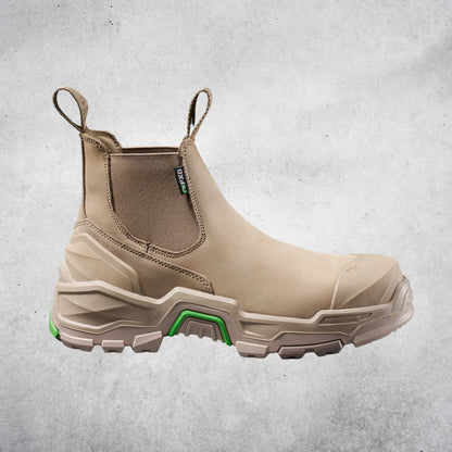 FXD - DURA X3 NITROCORE™ SLIP ON, HIGH PERFORMANCE WORK BOOTS -STONE