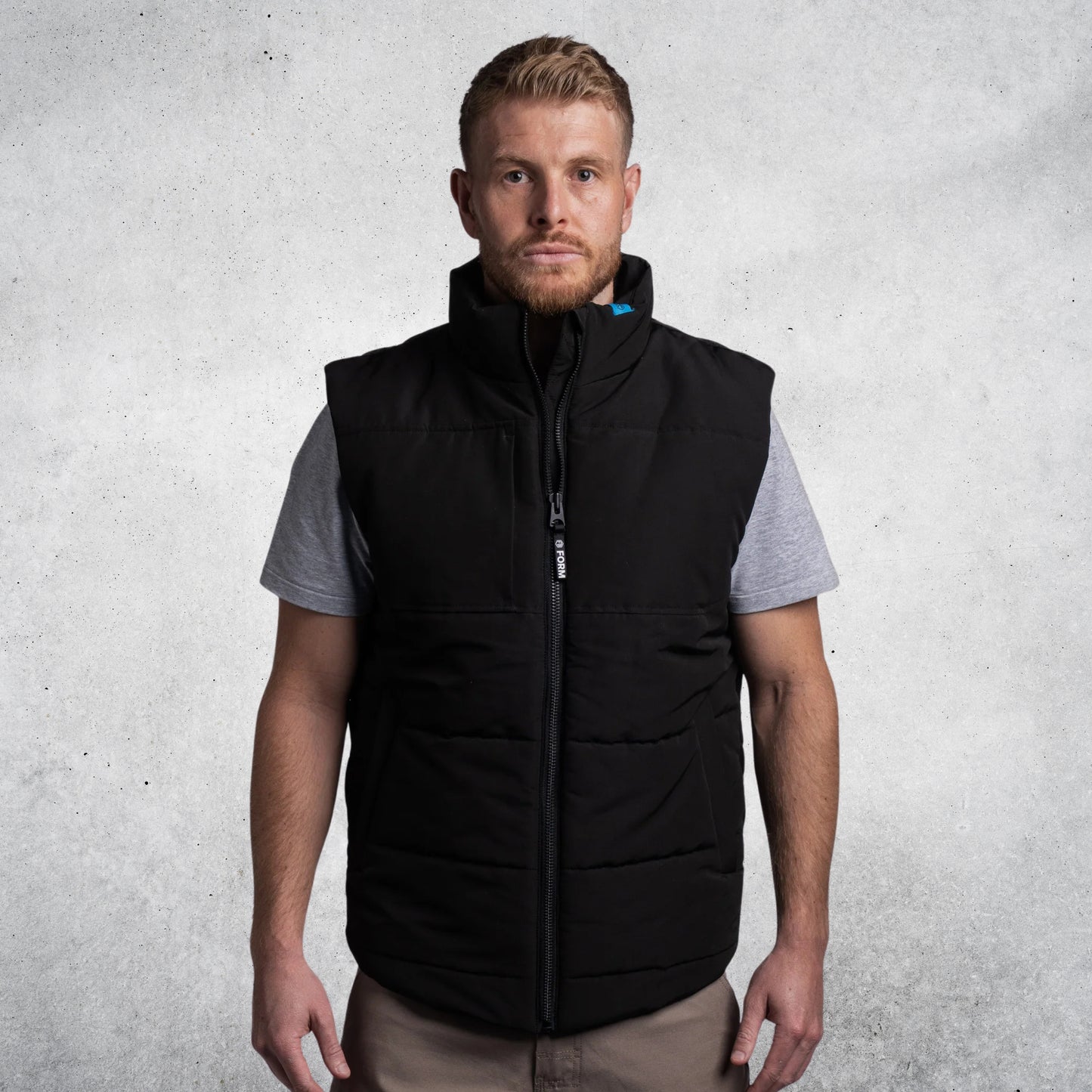 FORM T9 WORK VEST - BLACK