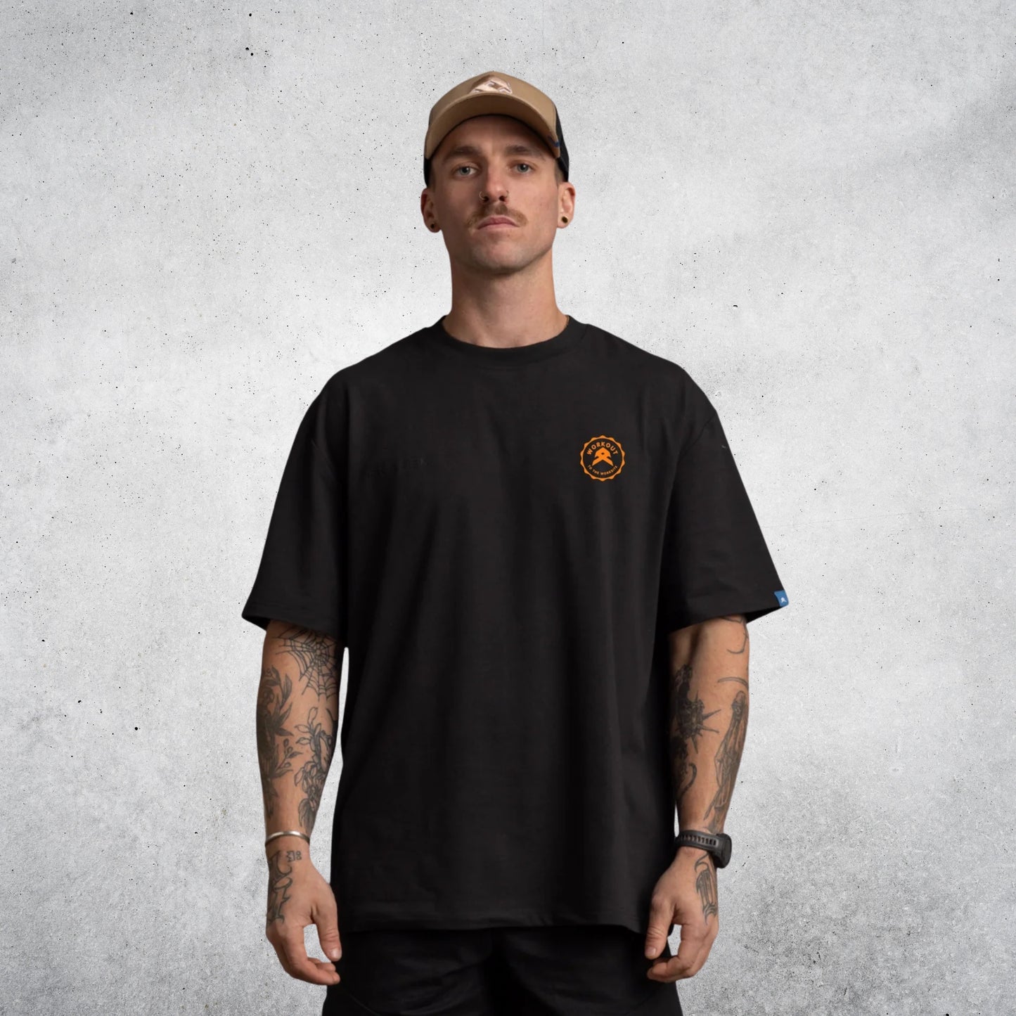 ANTHEM RUN CLUB TEE - BLACK