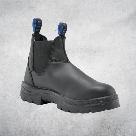 STEEL BLUE 312101 HOBART SLIP ON BOOTS - BLACK