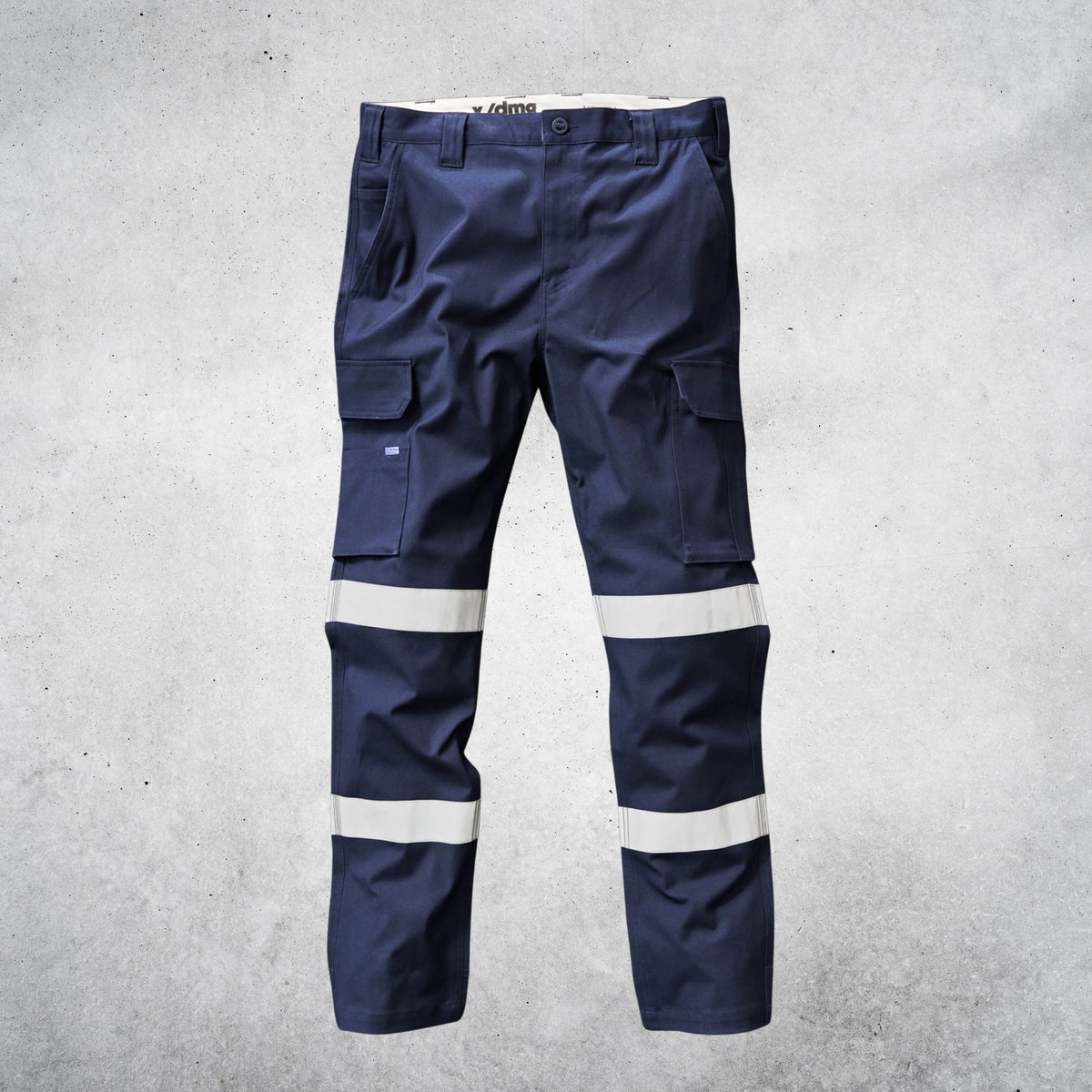 UP-1T REFLECTIVE TAPED CARGO PANT - NAVY