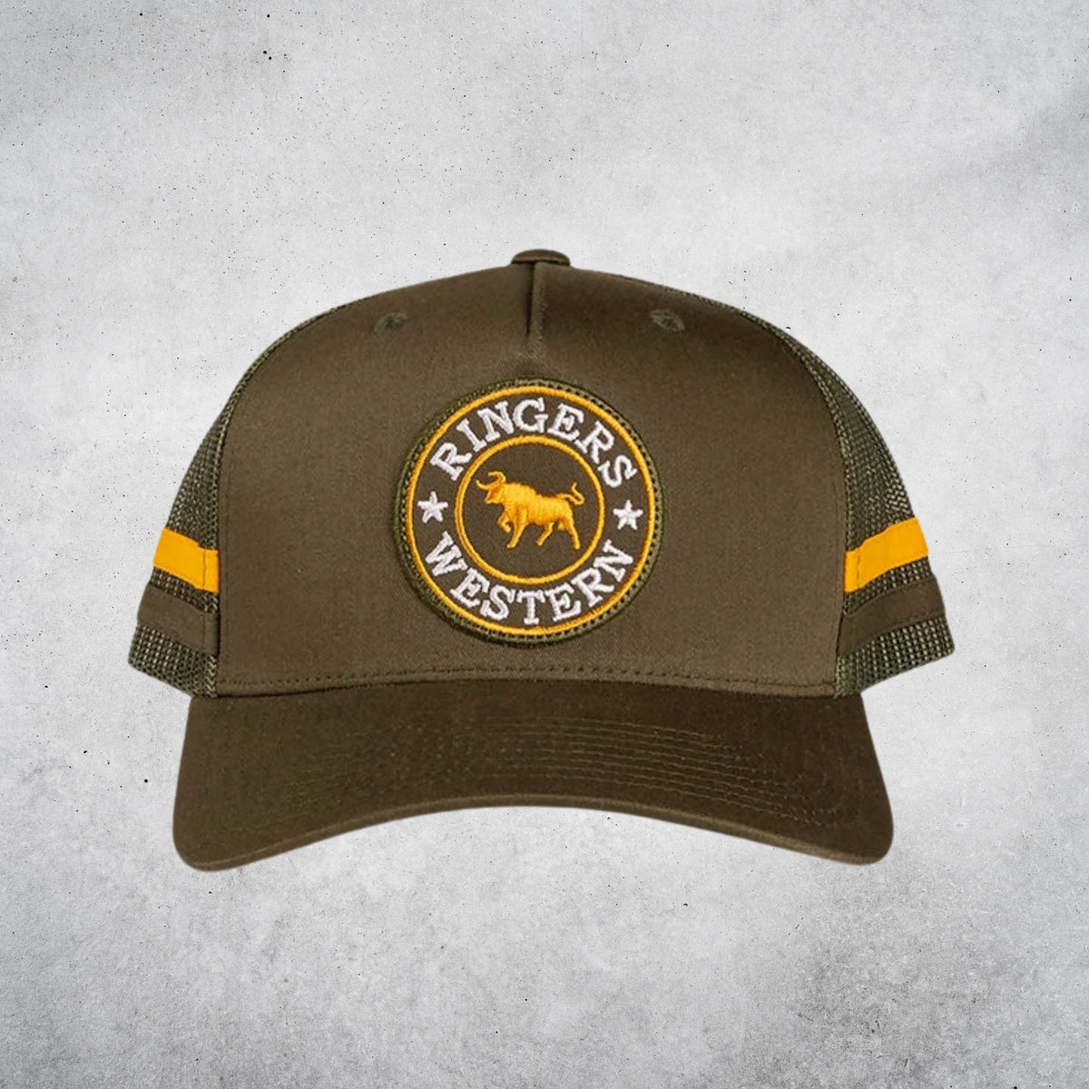 McCoy Trucker Cap - Army / Orange