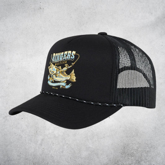 Bucking Barra Foam Cap - Black