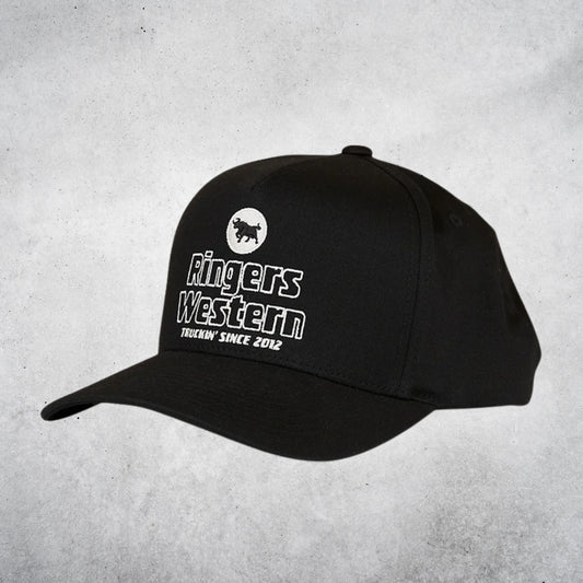 Truckin Baseball Cap - Black