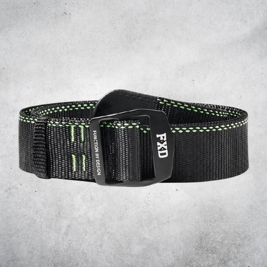FXD CB-4 Nylon Webbing Work Belt - Black