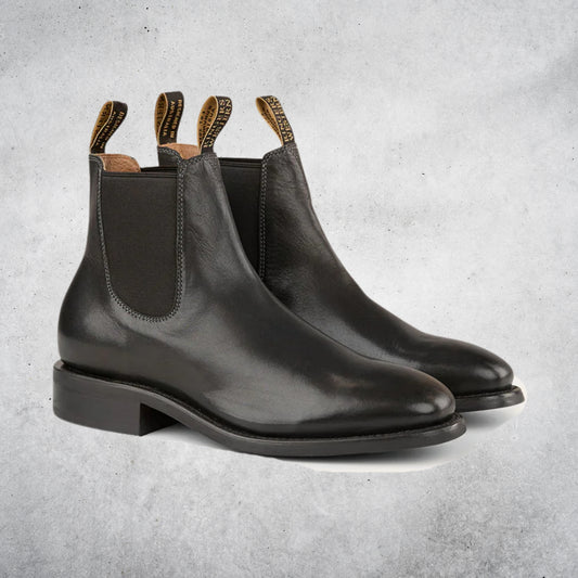 RINGERS WESTERN KUNUNURRA MENS BOOT - BLACK