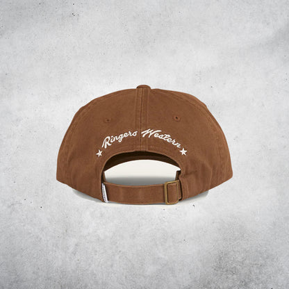 RINGERS WESTERN LADY LUCK BASEBALL CAP - SADDLE BROWN