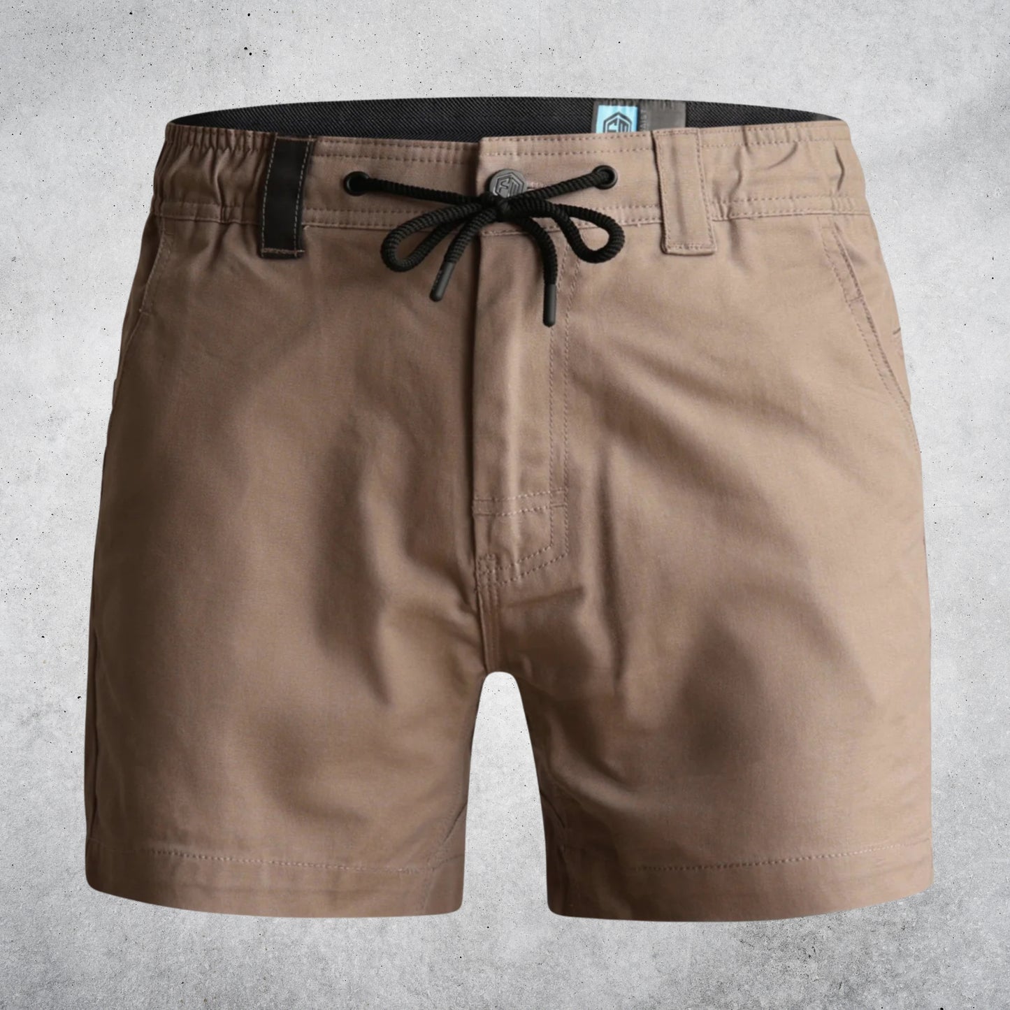 FORM S1 | NDUR CANVAS WORK SHORTS – KHAKI