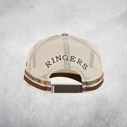 RINGERS WESTERN SHOOTER DEEP FIT TRUCKER CAP - CAMO