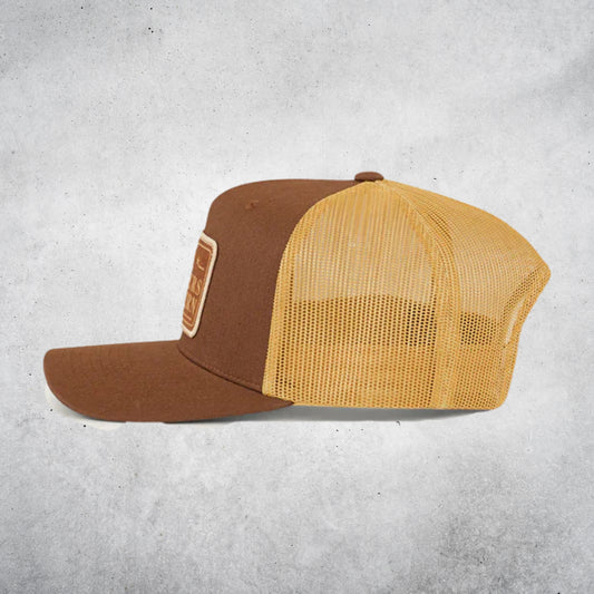RINGERS WESTERN AWOL TRUCKER CAP - CHOCOLATE