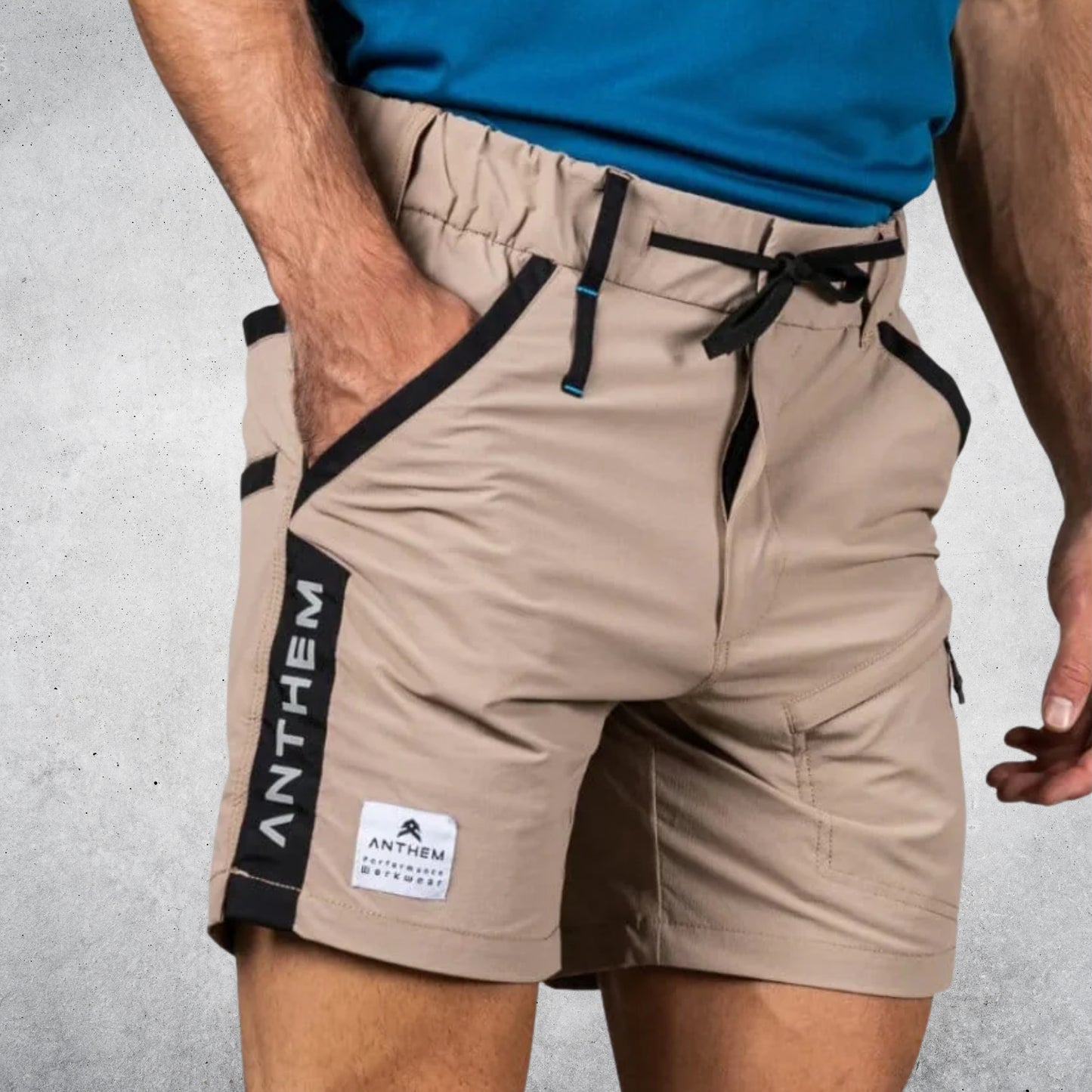 ANTHEM TRIUMPH SHORTS - KHAKI